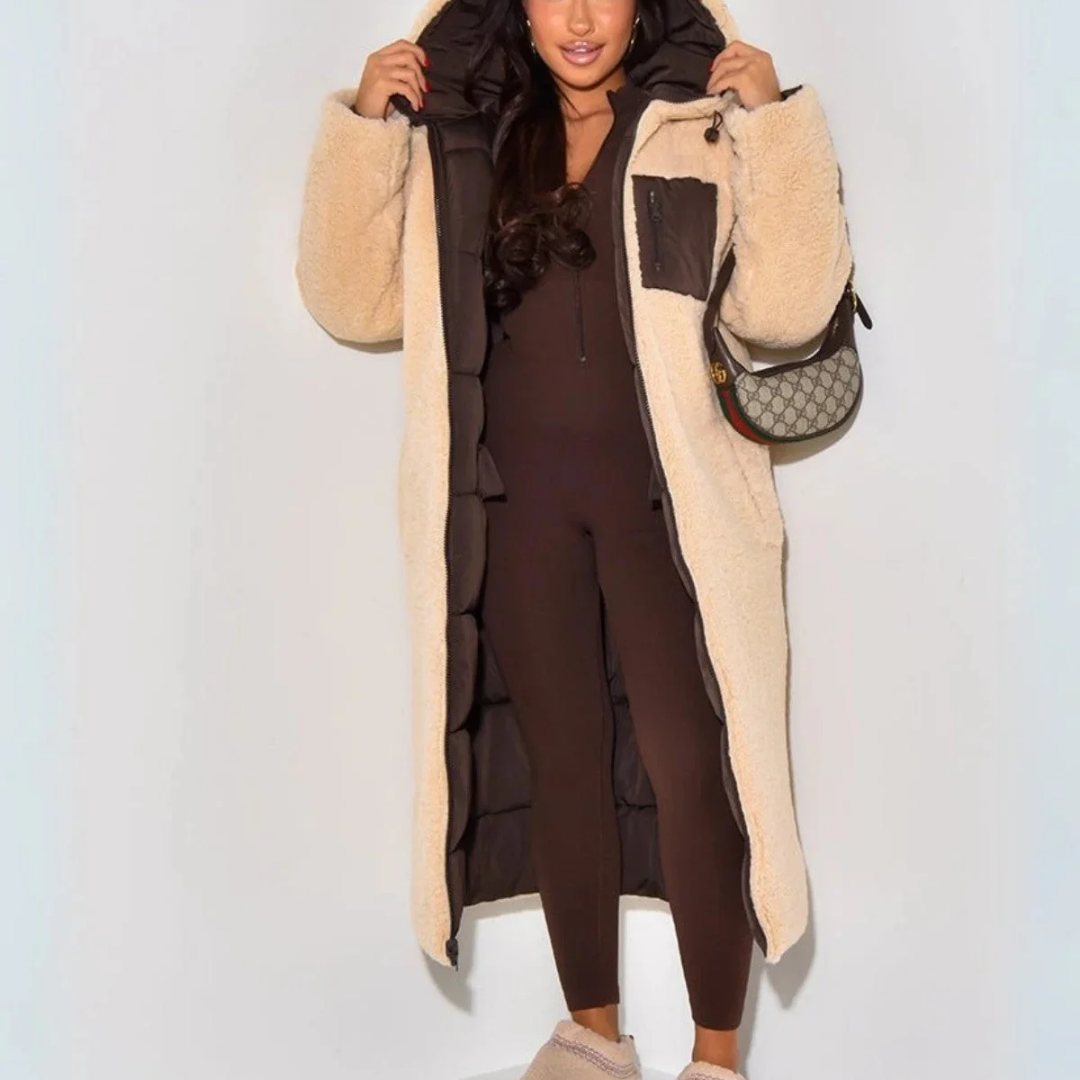 Women's Long Reversible Winter Coat – Limo Atelier