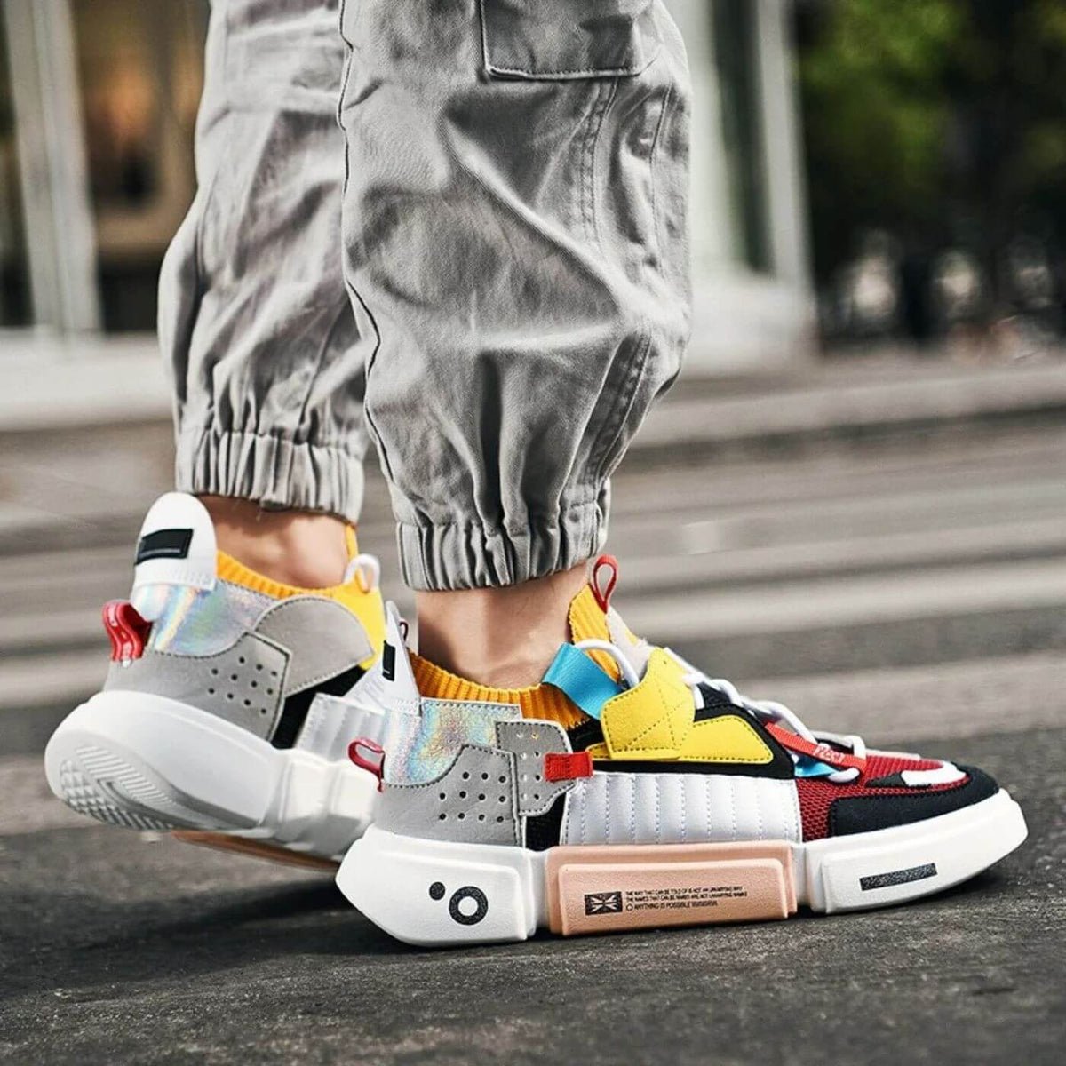 Charles – Estetiska Streetwear Sneakers