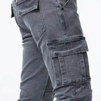 Charlie™ – Jeans med Cargofickor