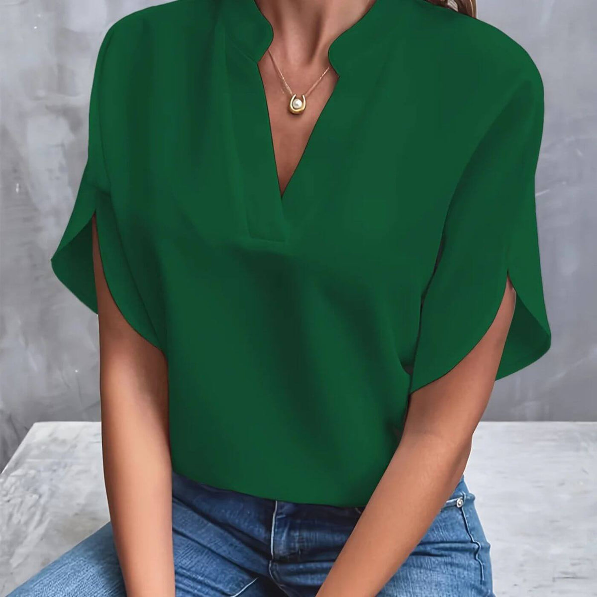 Ellen™ – Andningsbar Elegant Blus