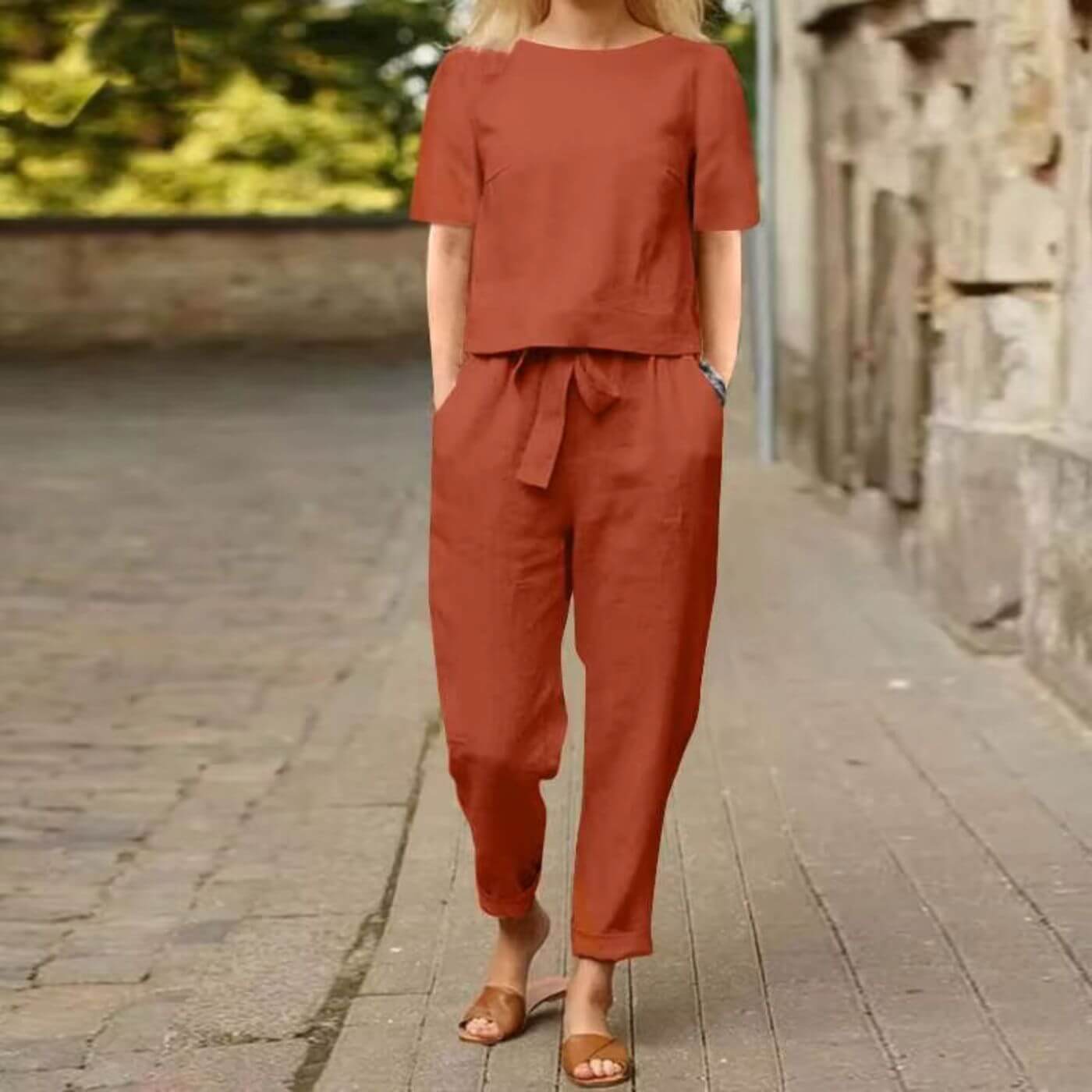 Fiona™ - Stilrent 2-delat Sommarset