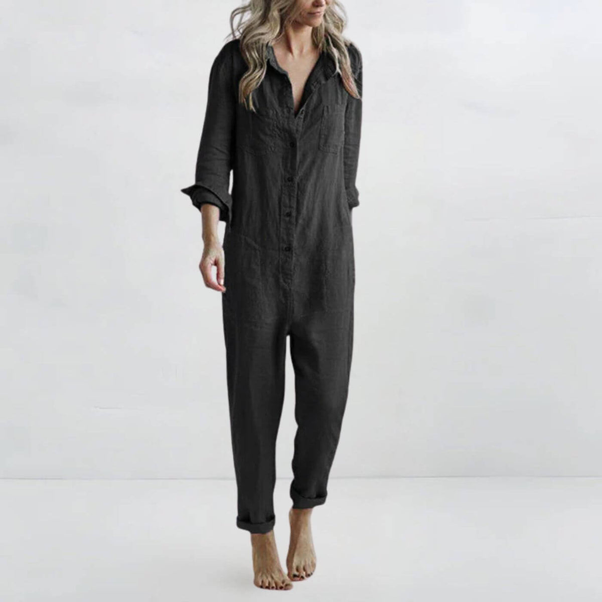 Hellen™ – Långärmad Jumpsuit