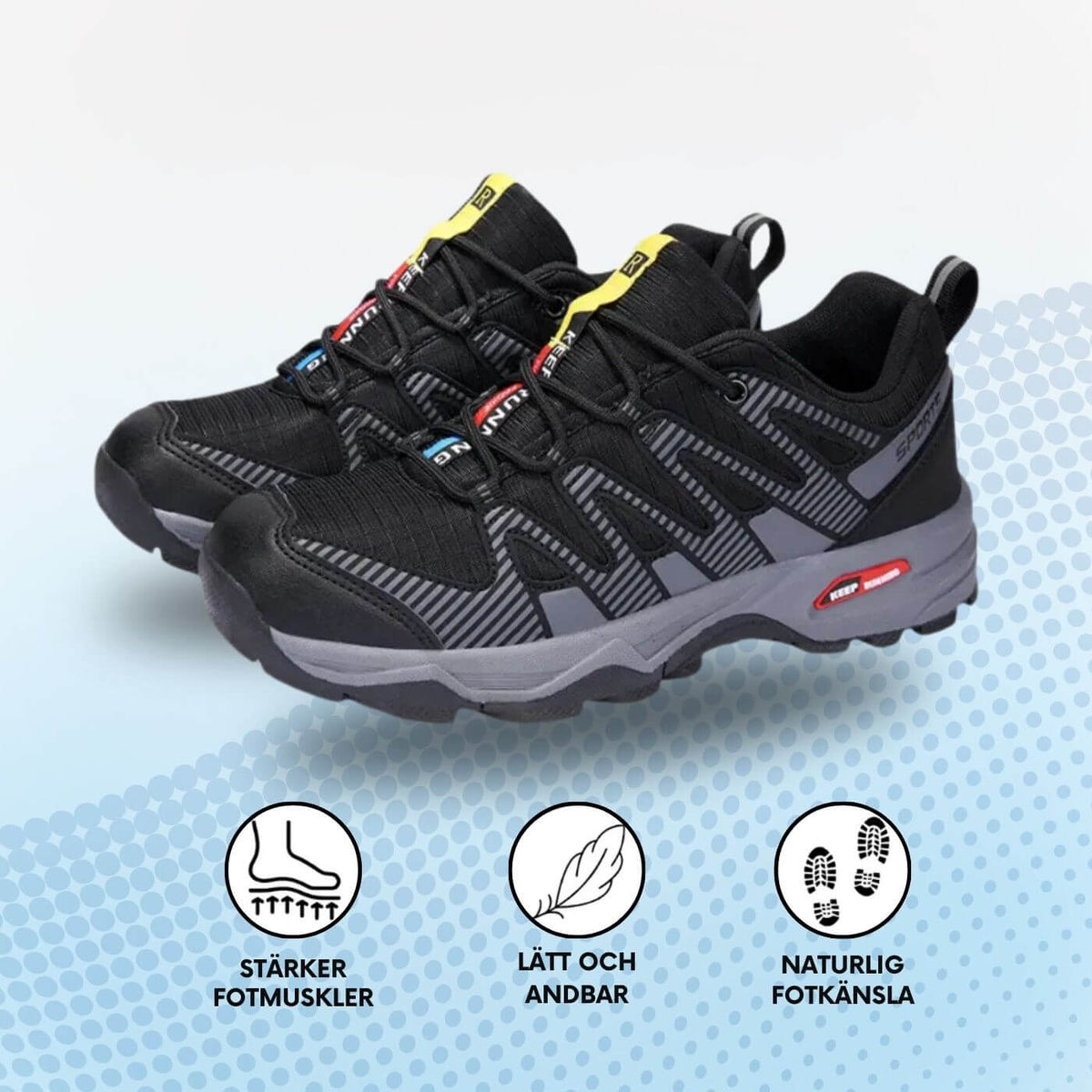 OrthoTrail™ – Ortopediska Walkingskor med Ultimat Komfort