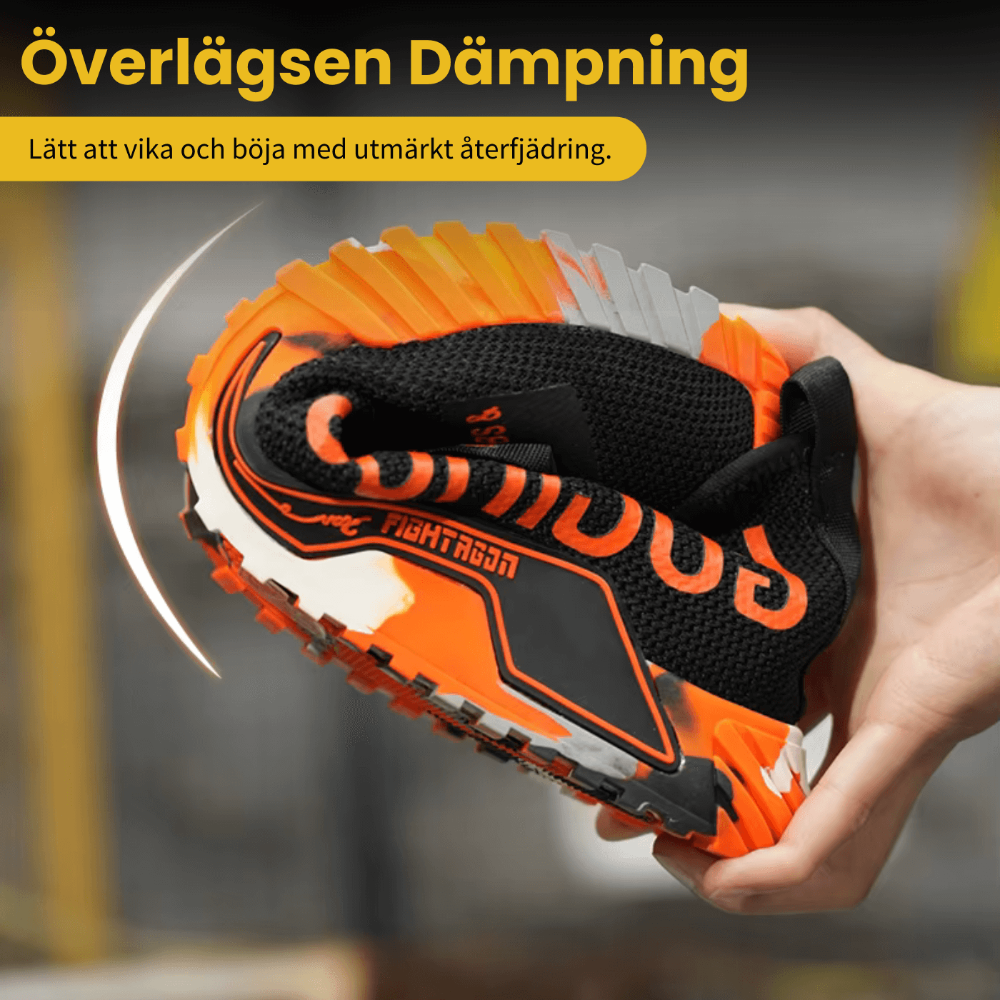 OrthoWork™ – Ortopediska Krosssäkra Skyddsskor