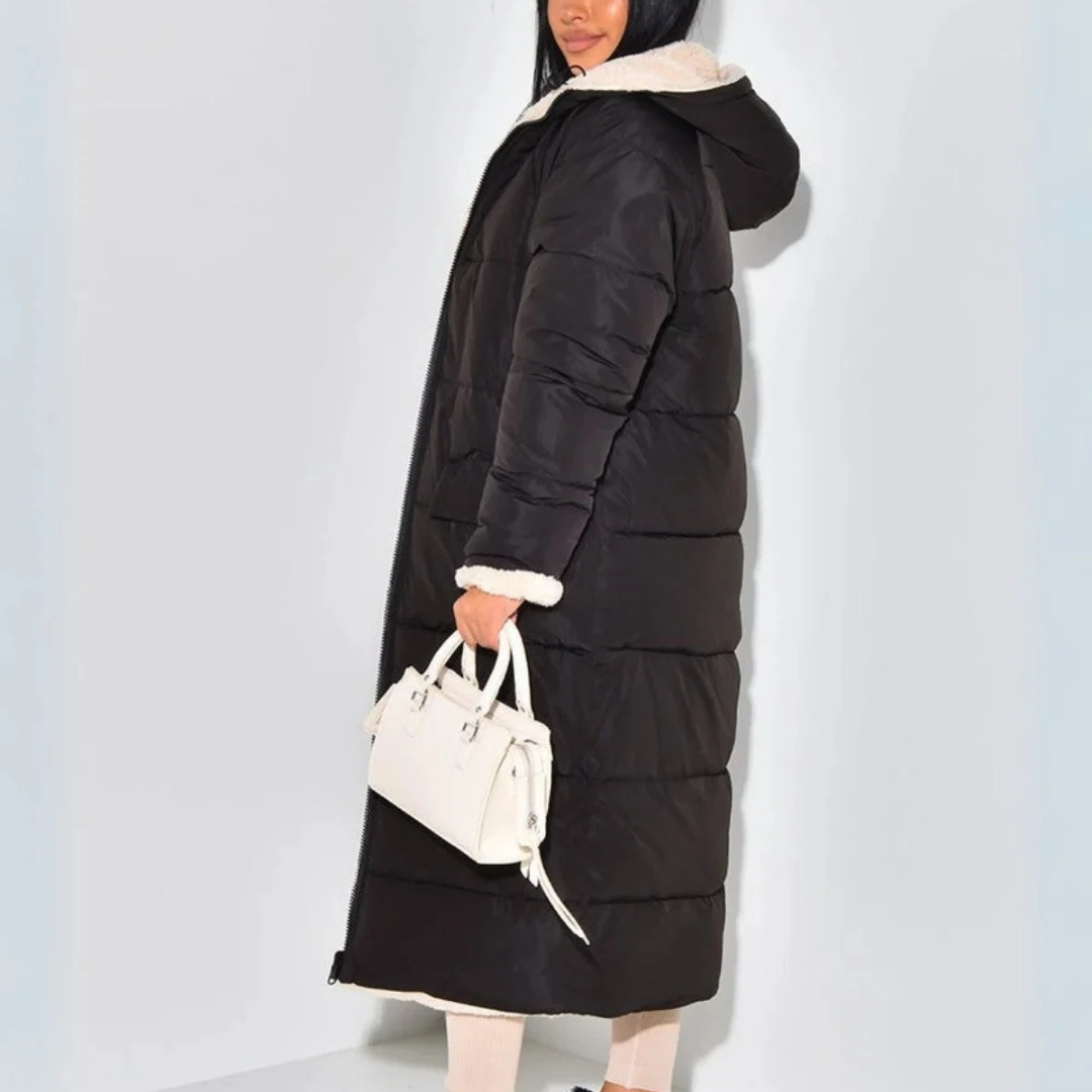 Women's Long Reversible Winter Coat – Limo Atelier