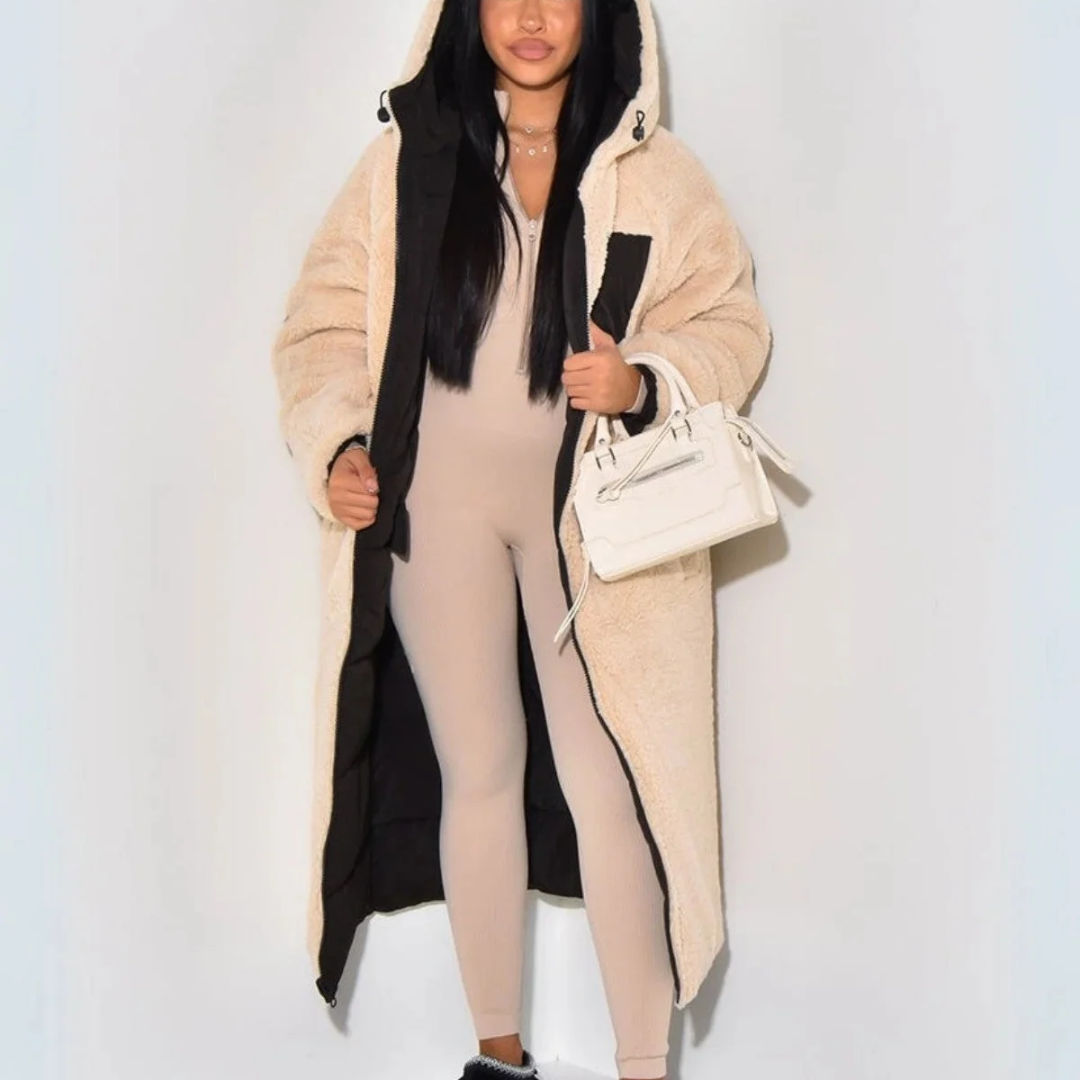 Women's Long Reversible Winter Coat – Limo Atelier
